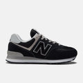 New Balance Men's 574 Core Shoes - Black/White